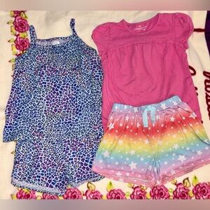 Colorful Kids Pajama Bundle size 5/6